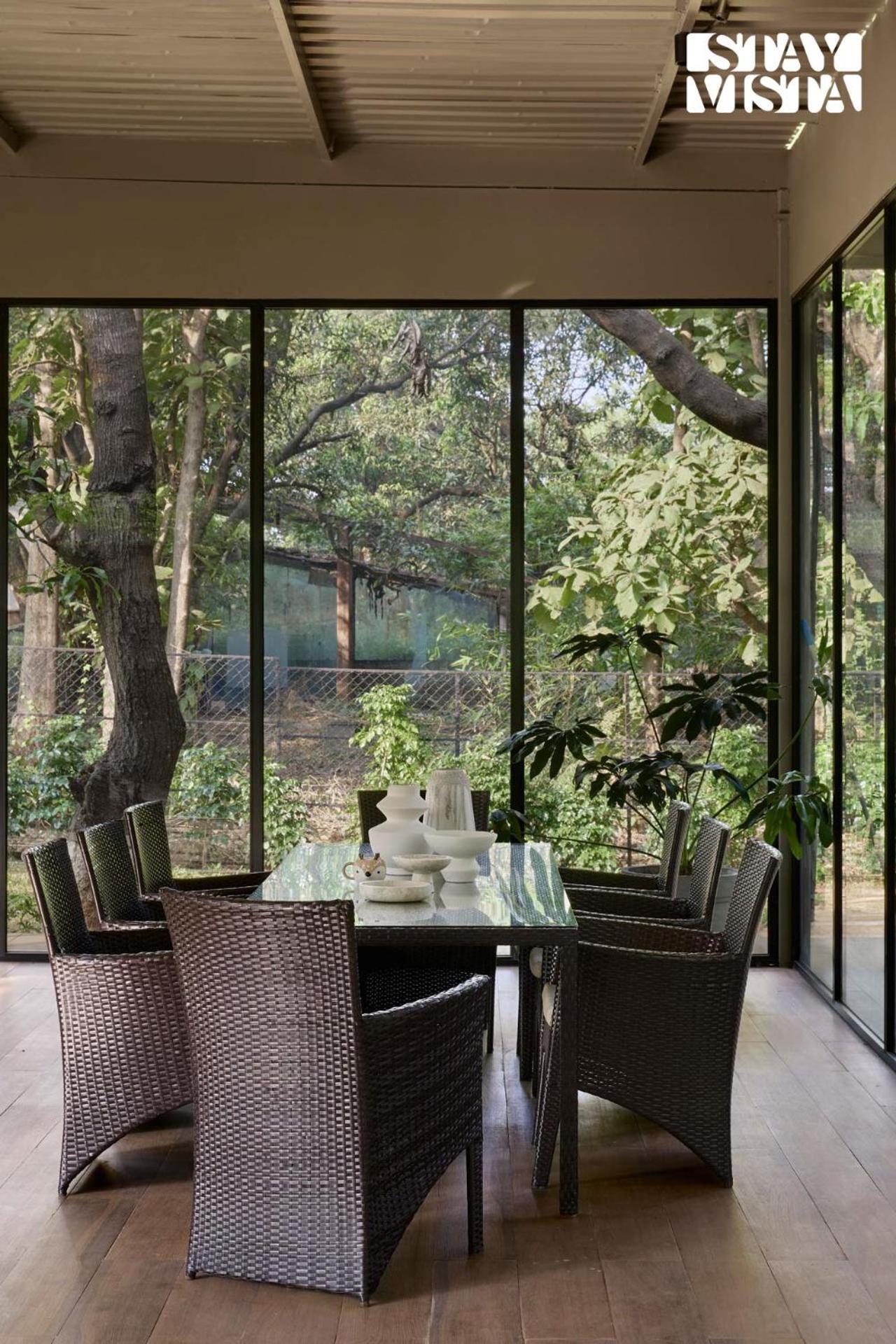Reflection House By Stayvista With Pool, Terrace Bar, Indoor Games & Exquisite Interiors In A Nutshell Alībāg Exteriör bild