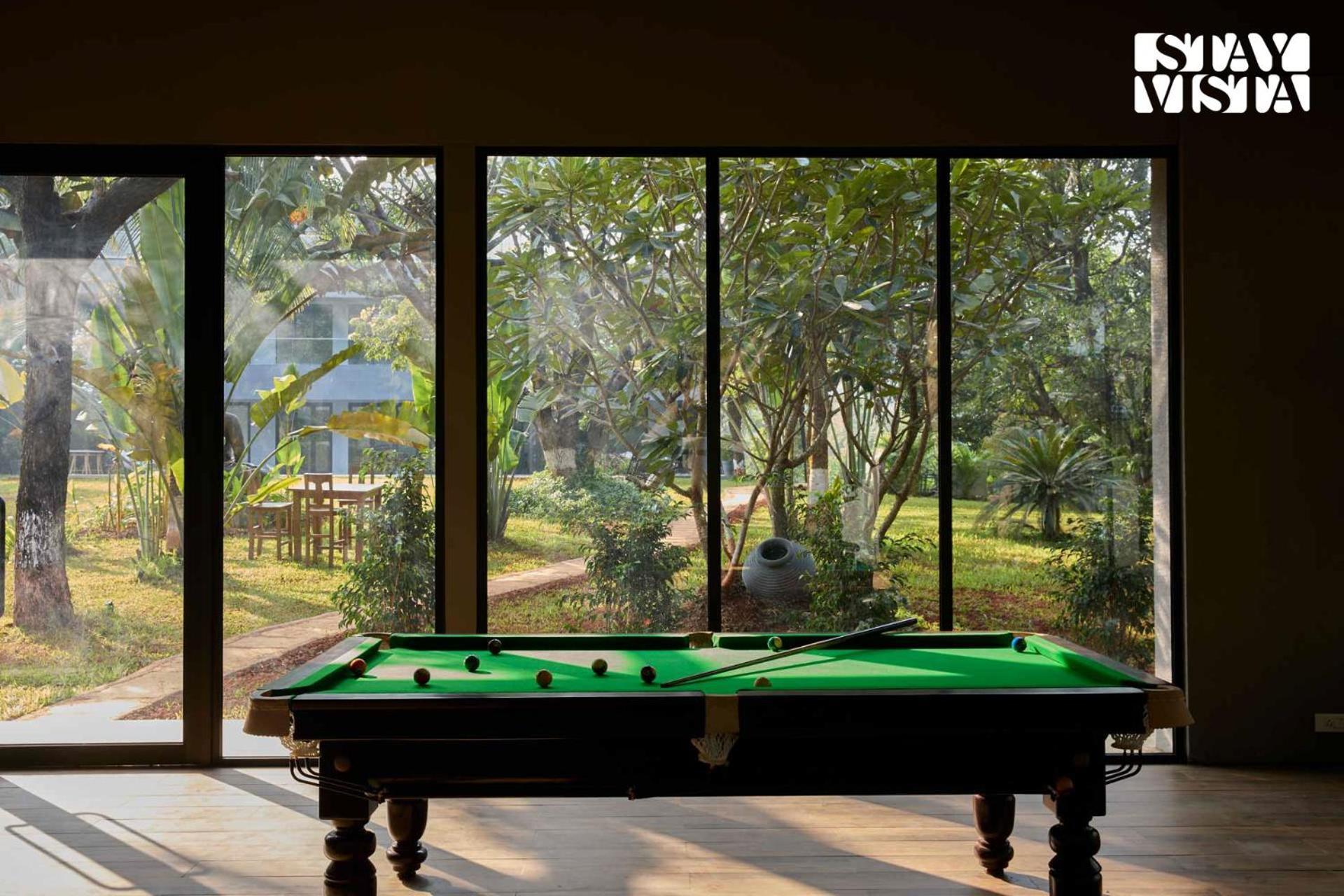 Reflection House By Stayvista With Pool, Terrace Bar, Indoor Games & Exquisite Interiors In A Nutshell Alībāg Exteriör bild